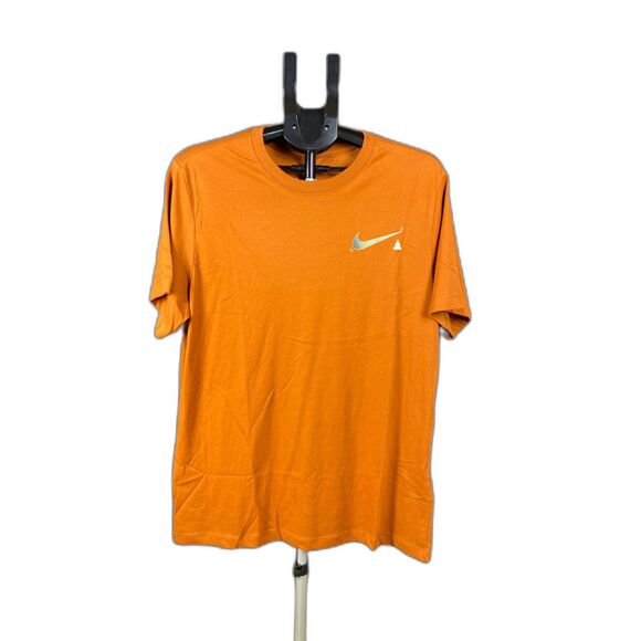 Nike Dri-FIT Tee Shirt Unisex L Orange Training Sports Top New NWT - Picture 3 of 6